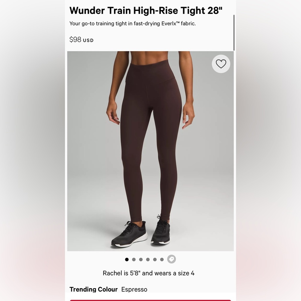 Wunder Train 28” High Rise Leggings
